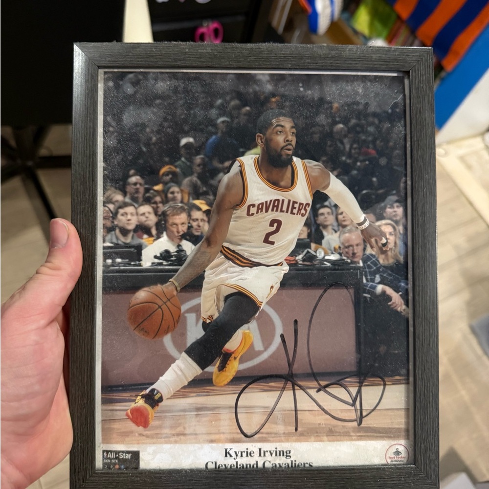 Kyrie Irving authentic autograph